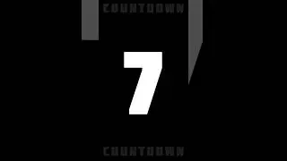 Countdown Timer - 10 seconds with man voice