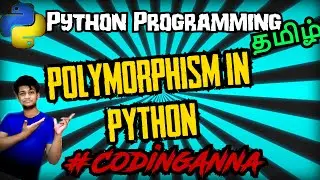 #60 Polymorphism (Oops) in Python || Python Tutorials in Tamil|| 
