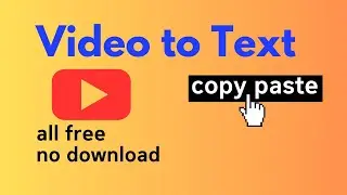 How to Summarize an Article from YouTube online. All Free