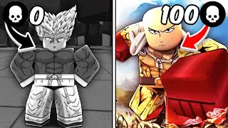 Unlocking a NEW MOVE With Every KILL in Saitama Battlegrounds.. (Roblox)