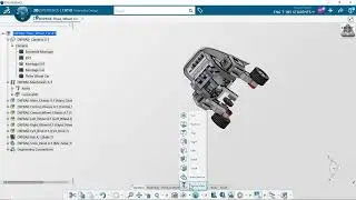 Model Manipulation 7 Iso view reclock to orginal position CATIA 3D EXPERIENCE