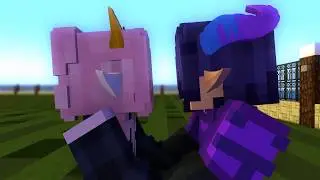First kiss (Minecraft animation)