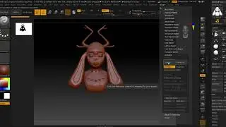 How to Group Split and Object in Zbrush after Maya Modeling and UV Mapping