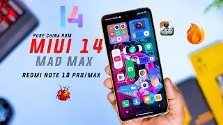 MIUI 14 Mad Max Pure China ROM for Redmi Note 10 Pro/Max Review, Premium Widget, Advanced Launcher