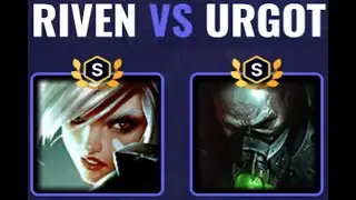 Riven VS Urgot Ranked Gameplay