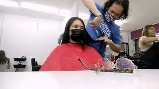 Cutting my Hair|pagwapa mona tayo