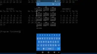 python calendar program | 