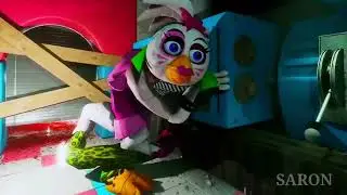 What if you kill Glamrock Chika with the grinder_ - Poppy Playtime_ Chapter 2 x Security Breach