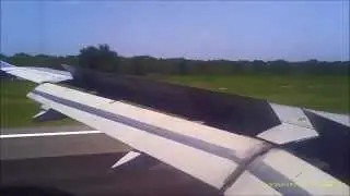 Taxi, Take-Off, Mid-Flight and Landing In An Interjet Airbus A320-200
