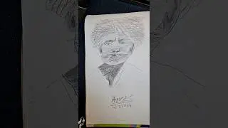 realistic potrait with pencil #reels #viral #viral