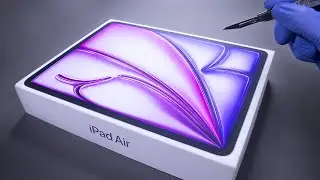 iPad Air M2 13" 2024 Unboxing and Camera Test - ASMR