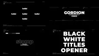 After Effects Template | Titles Opener