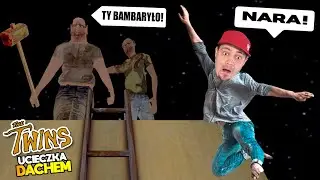 😮 ROOF ESCAPE - The Twins Horror Game | Juniorsky Game 😮