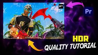 Free Fire HDR + Sharpen Edit Tutorial 🔥 | Adobe Premiere Pro 2026 (PC Full Guide)