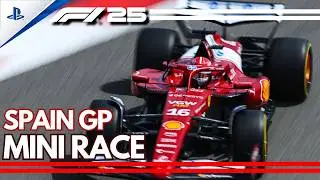F1 25 Charles Leclerc SF-25 Ultra Realistic Mini Race Spain, Barcelona GP - PS5 Gamleplay