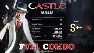 Resident Evil 4 Remake The Mercenaries Leon Pinstripe S++ Rank (Castle) - No Commentary