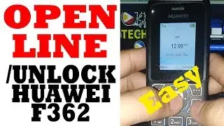 Open Line / Unlock Huawei F362 Phone