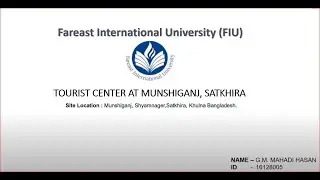 Tourist center at Munshiganj, Satkhira || Housing jury || FIU