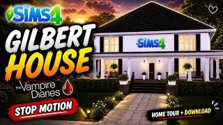 Elena Gilbert's House 🏠 | The Vampire Diaries 🩸| The Sims 4 | Stop Motion