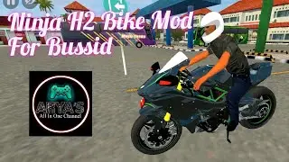Ninja H2 Bike Mod For Bussid | Bus simulator Indonesia | Arya's all in one channel |Free download 🔴