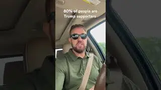 The biggest conspiracy in America is ￼ convincing people that half of America is against Trump