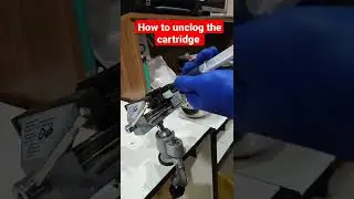 How to unclog the cartridge