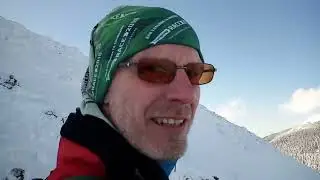 Спуск с горы Хомяк