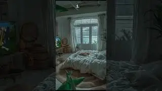 Choose a bedroom with a nature scenery... #aesthetic #aurora #vibes