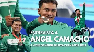 ENTREVISTA DOS VECES MEDALLISTA ÁNGEL CAMACHO JUEGOS PARALÍMPICOS #noticias #mexico #clarosports