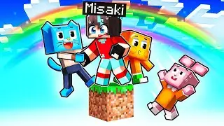 TRAPPED in 1 BLOCK of the Amazing World of GUMBALL in Minecraft!😨💥