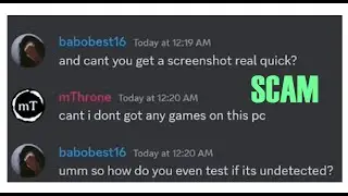 Exo Cheats Scam Discord! (read desc)