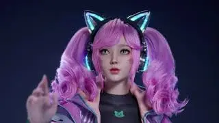 UFSH2024 Point Art Light Point Creation _ MiaoMiao Debut VideoUE5_SuperRigging metahuman