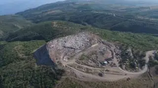 Алушта. Свалка в овраге Аян-Дере.