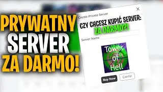 JAK ZAGRAĆ NA PRYWATNYM/VIP SERVERZE ZA DARMO?! | Roblox Vip Server