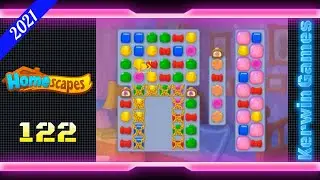 Homescapes Level 122 - No Boosters - 21 moves (2021)