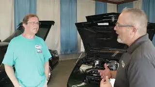 1991 Dark Green Metallic Pontiac Trans Am Convertible in Building R at the 2024 GM Nationals!