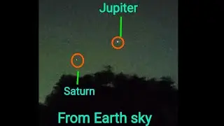How to see Jupiter and Saturn from Earth sky! | Hindi Explanation