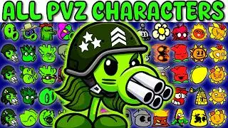 ALL PVZ CHARACTERS | FNF Character Test | Gameplay VS My Playground