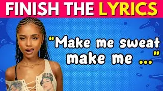 FINISH THE LYRICS - Most Popular Viral TikTok Songs (2021-2023)📀🎵