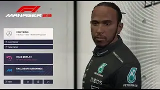F1 Manager 2023 | Managing Mercedes - Car Development & HQ Upgrades |  01