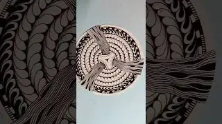 Thank you for watching. Zentangle 27 Short 