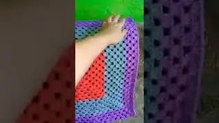 Пончо из двух квадратов💥