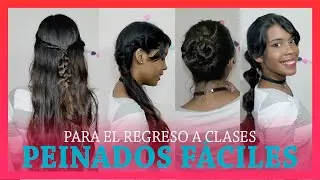 PEINADOS FÁCILES PARA EL REGRESO A CLASES | Chica Magenta ❤️
