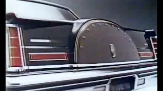 1981 Lincoln Mark VI Commercial - Qualities of Advanced Design