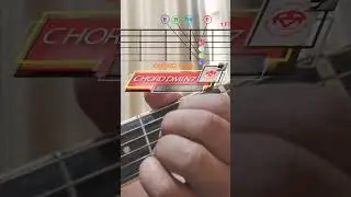 Guitar Chord Dmin7 (Tuning Open D)