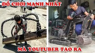9 Most Powerful Toys Youtuber Made With His Own Hands