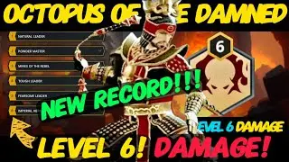 NEW DAMAGE RECORD! | Octopus 50k+ DAMAGE!!!| Level 6 Dynasty Damage Series Part 4 | Shadow Fight 3