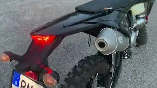 HGS exhaust system for 2022 KTM 350 excf