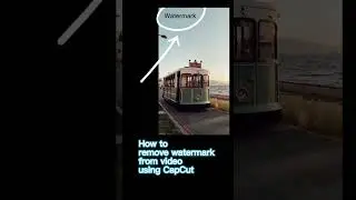 How to Remove Watermark from Video Using CapCut 