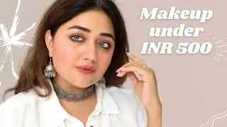 INDIAN FESTIVE MAKEUP under Rs 500 | Shimmery Eyes with KAJAL | corallista